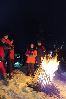rando nocturne, guide montagne, alain sarda